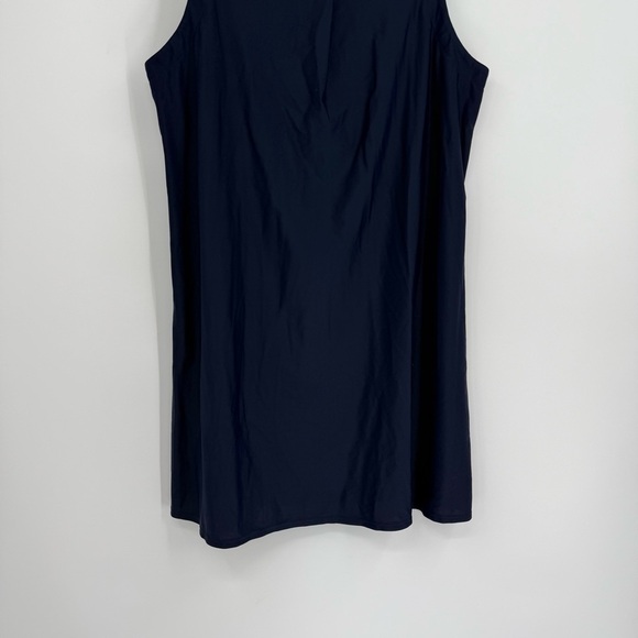 JUDE CONNALLY Dress Women Size Large Navy Blue  Sleeveless Pullover Stretch - Picture 3 of 9
